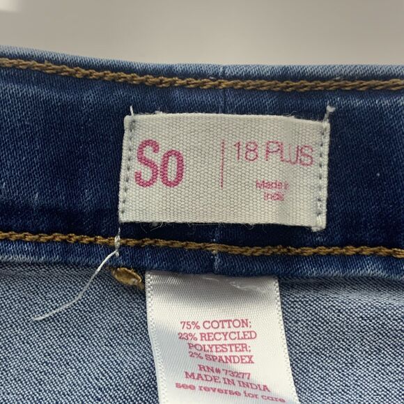 2 Pair Girls Jeggings Size 18 Plus - Picture 3 of 8